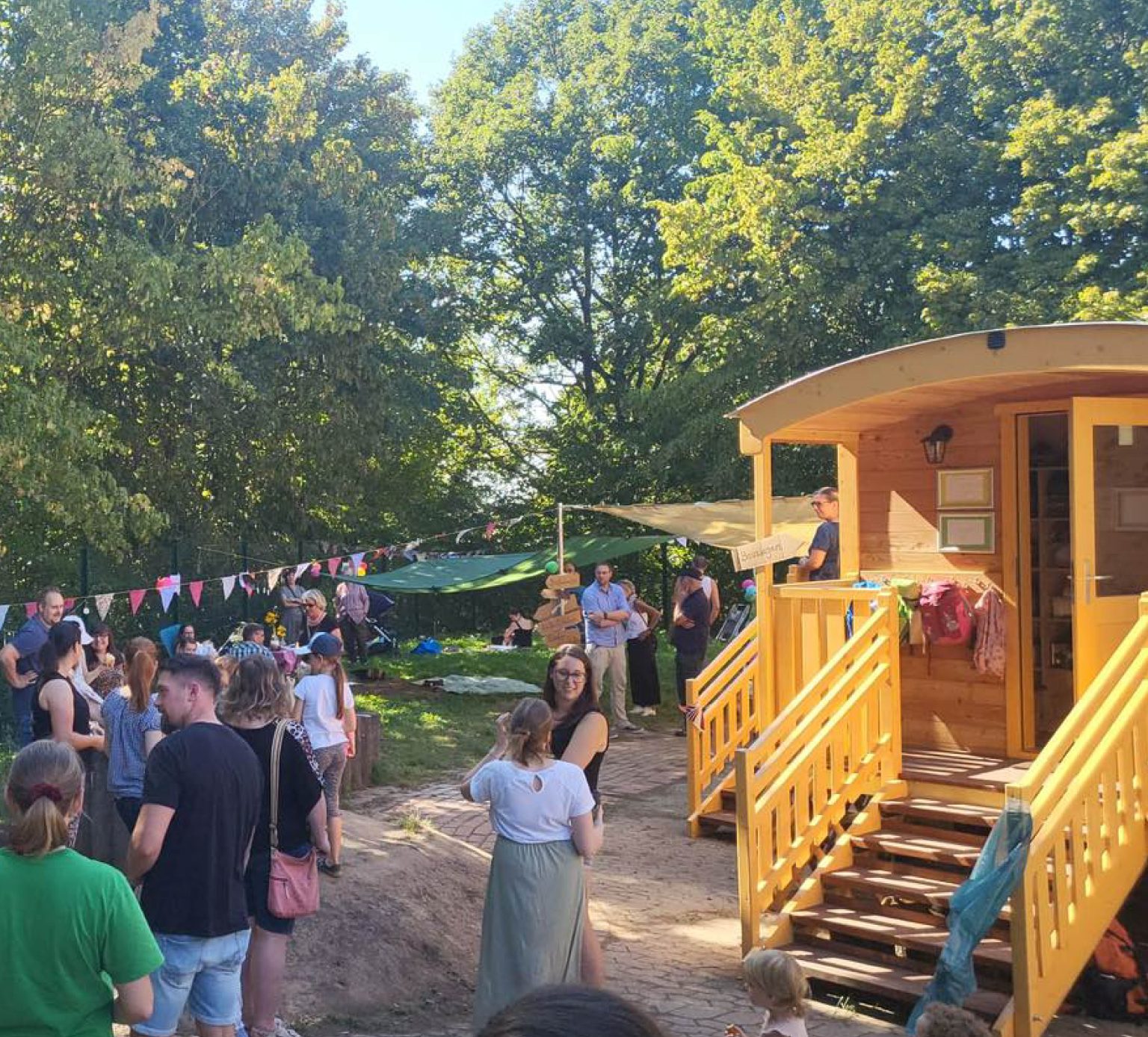 Unserer Eröffnungsfeier im Waldkindergarten Meckenheim! - Wald- und